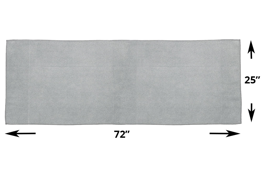 Hot Yoga Microfiber Mat Towel (25 in. x 72 in.)