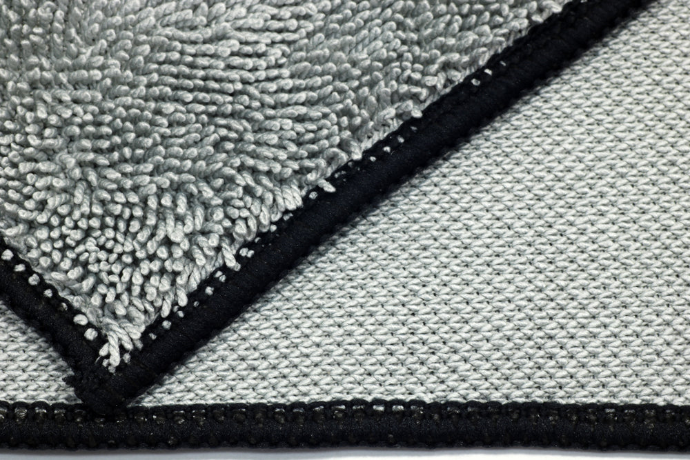 Center Cut Microfiber Twist Golf Towel 16 in. x 40 in. Gray