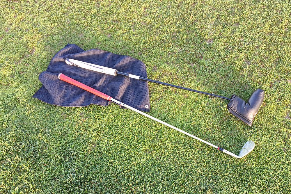 Greenside Golf Towel with Snaps - 3 pack