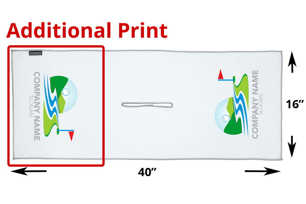 Additional Print Per Towel